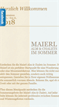Mobile Screenshot of maierl.at